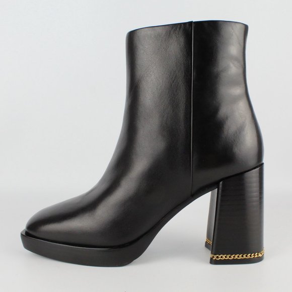 New TORY BURCH Bootie- Ruby High Block Heel Leather Booties